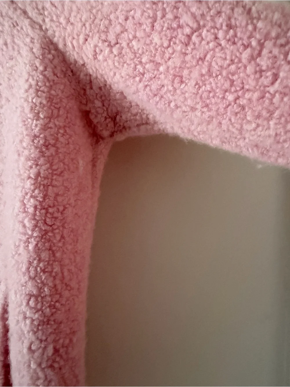 Lululemon So Sherpa Hooded Jacket in Heathered Pink Haze Size 2 Full Zip